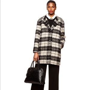 Kate Spade Plaid Coat
